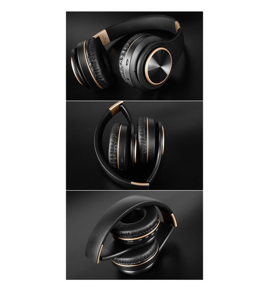 Casque Stéréo Bluetooth V5 0 Studio - Noir
