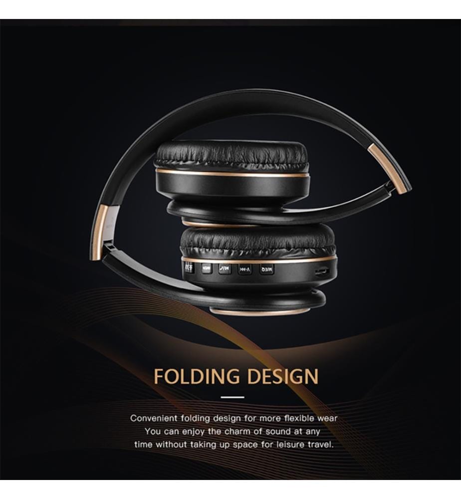 Casque Stéréo Bluetooth V5 0 Studio - Blanc