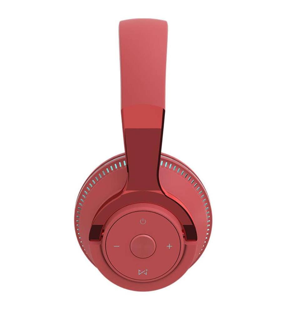 Casque Bluetooth 5.0 Stéréo Ergonomique Edition Miami 2024 - Rouge