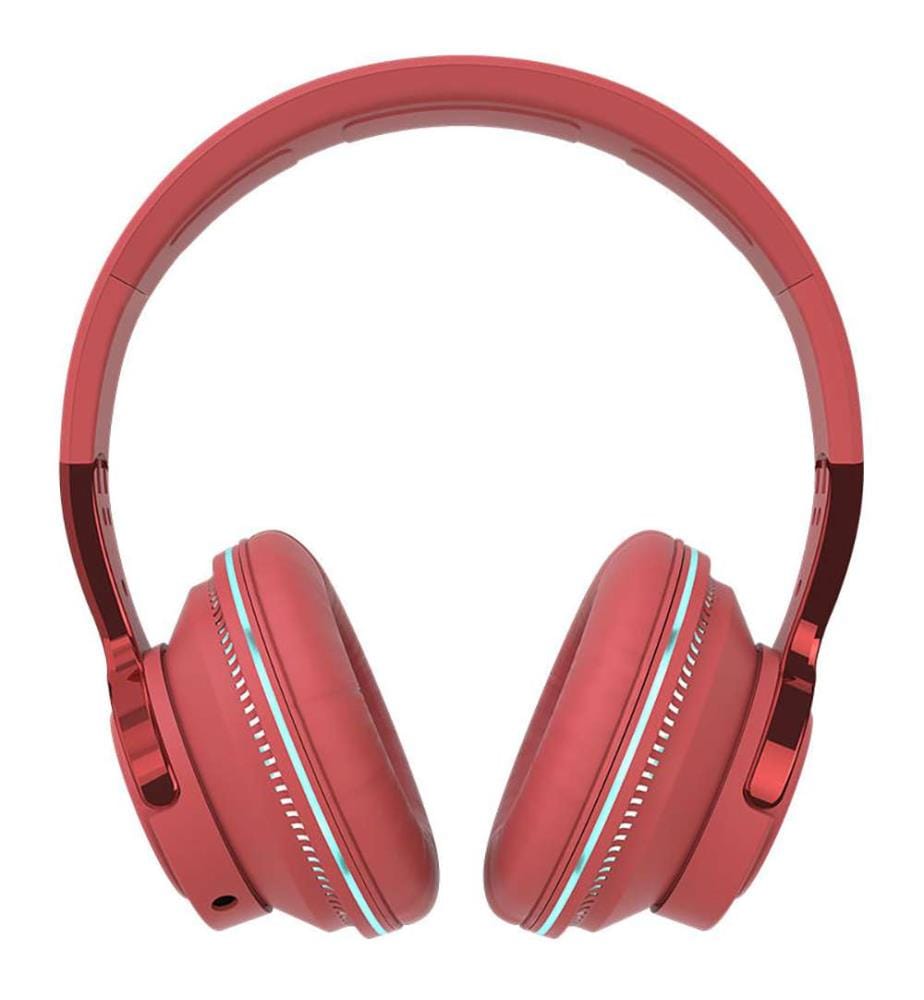 Casque Bluetooth 5.0 Stéréo Ergonomique Edition Miami 2024 - Rouge