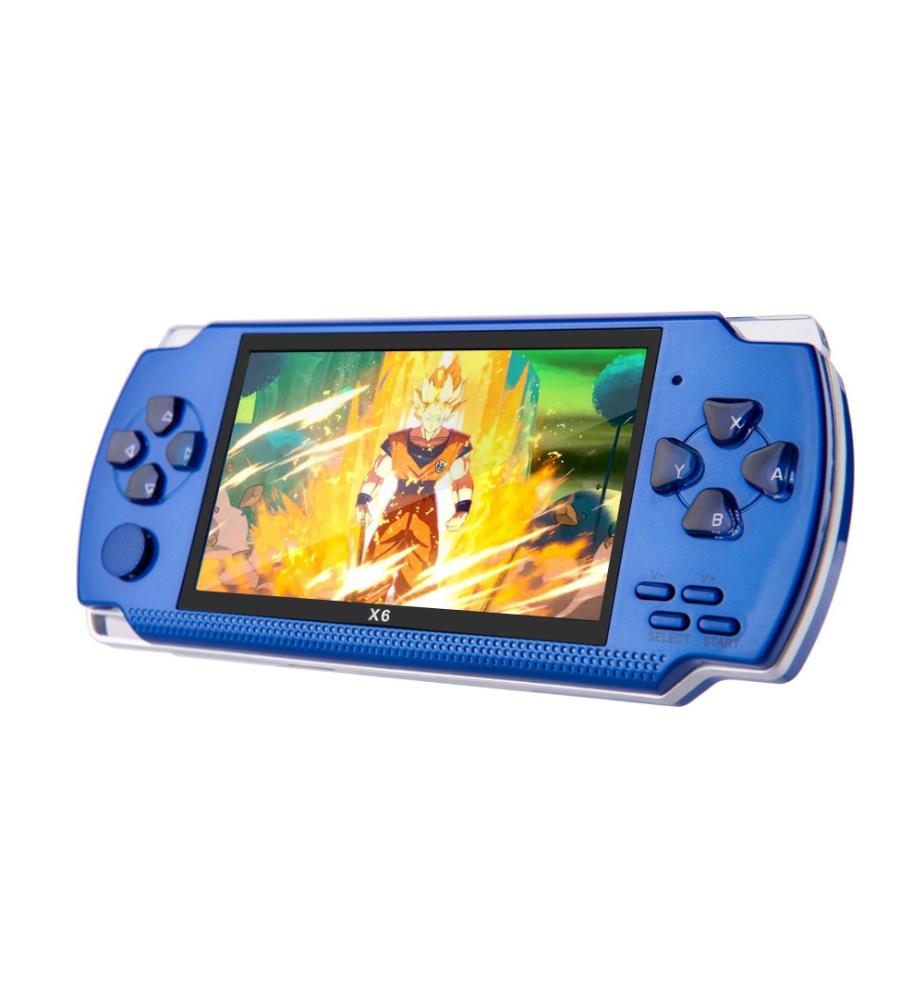 Portable Emulator Console 4.3 Inches with Audio/Video Player and Camera Phoenix - Blue