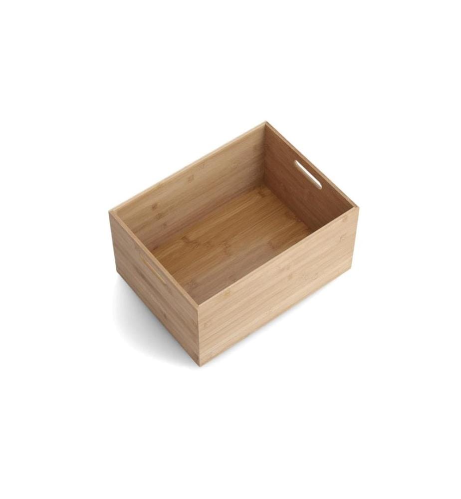 ZELLER - Present Caisse de rangement 40 x 21 cm, Nature