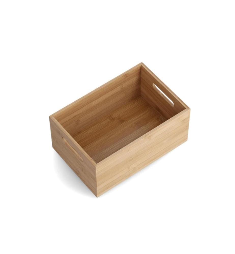 ZELLER - Present Caisse de rangement 30 x 14 cm, Nature