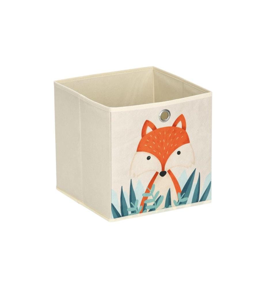 ZELLER - Present Boîte à jouets Renard 28 x 28 cm