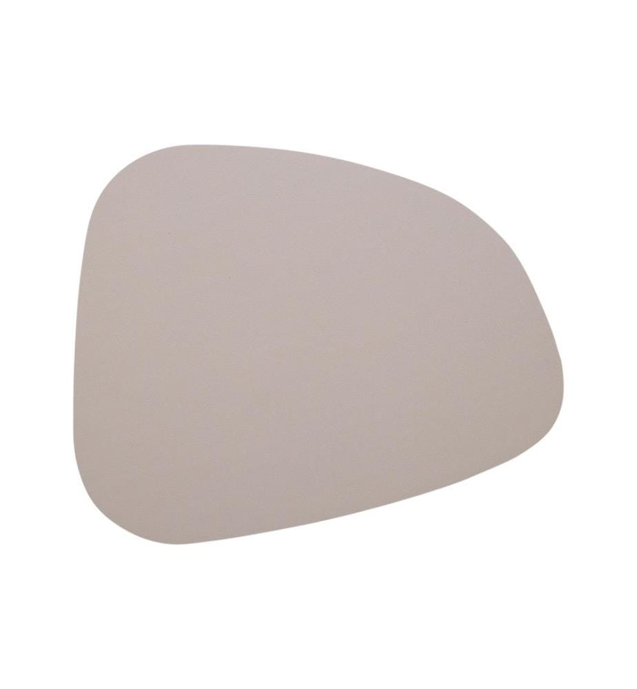 ZELLER - Present Set de table 2 Tone 34 cm x 42 cm, Beige/Gris