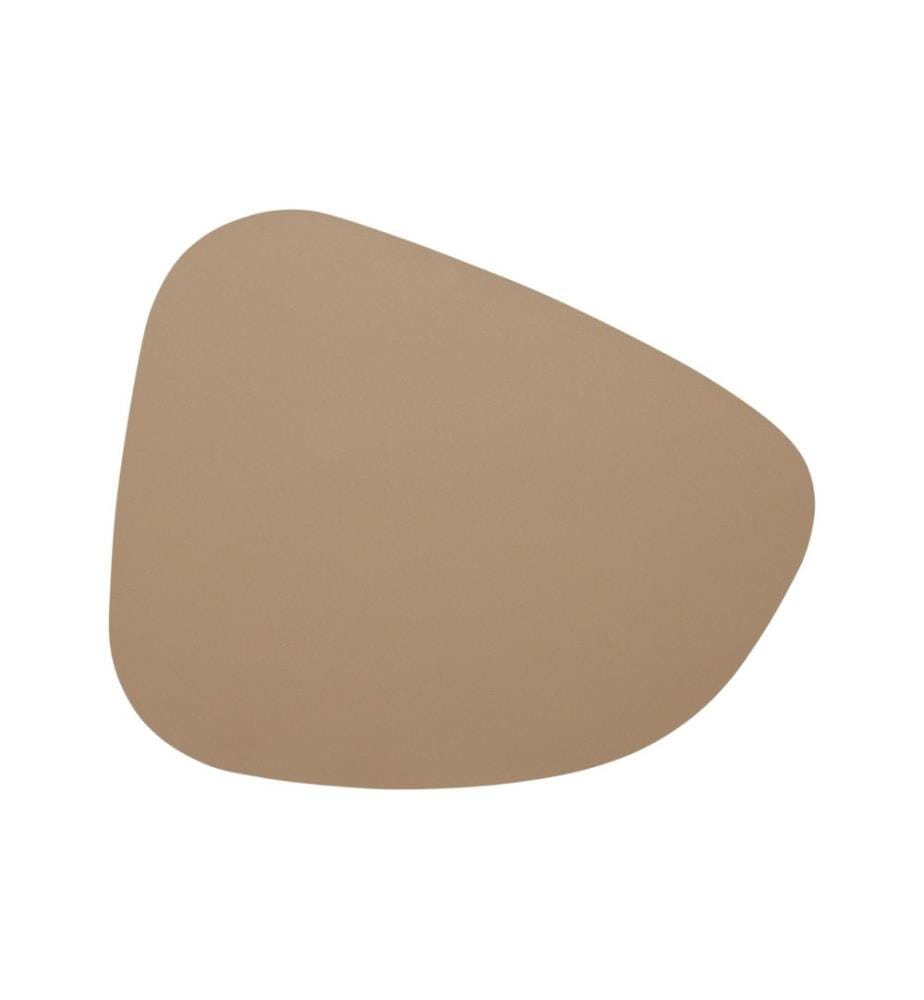 ZELLER - Present Set de table 2 Tone 34 cm x 42 cm, Brun/Beige