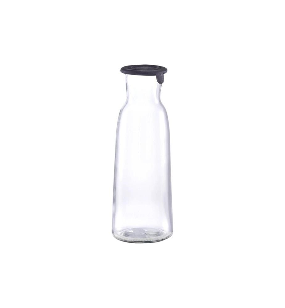 ZELLER - Present Glaskaraffe mit Kunststoffdeckel 1 Liter