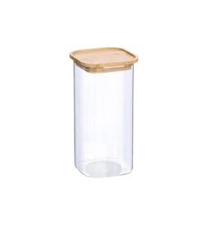 ZELLER - Present Vorratsdose Bambusdeckel 1.6 l