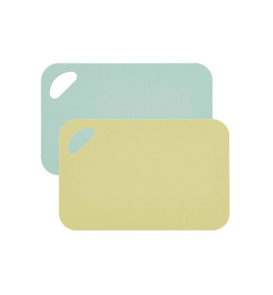 Zeller Present Kits de planches à découper Jaune/vert 19 cm  x 29 cm