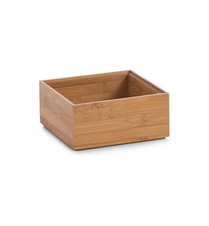 Zeller Present Boîte de rangement Bamboo Brun
