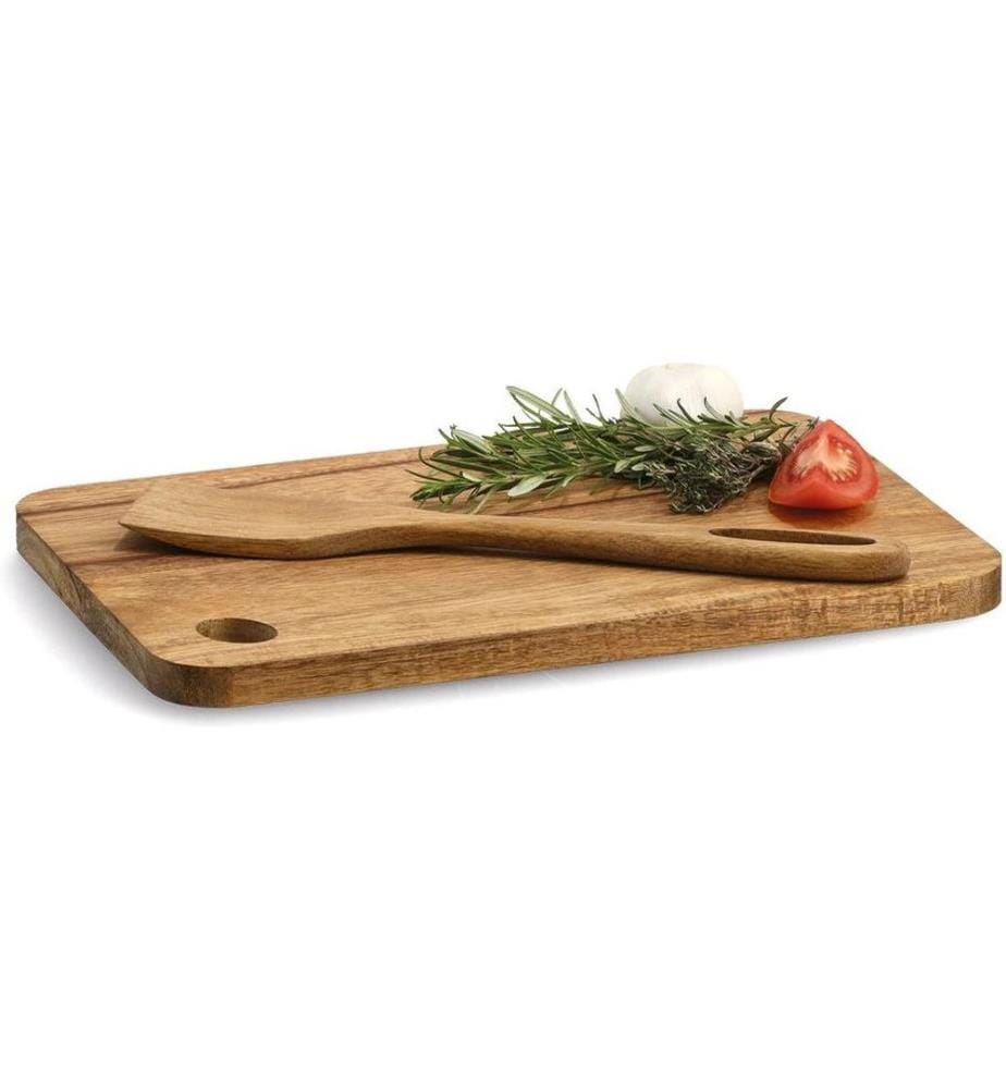 Zeller Present Planche à découper Acacia avec trou de poignée 27 cm  x 41 cm