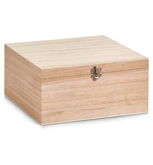 Zeller Present Boîte de rangement Bois Brun