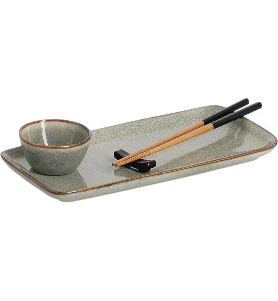 Zeller Present Set sushi 5 pezzi 21 x 24 cm