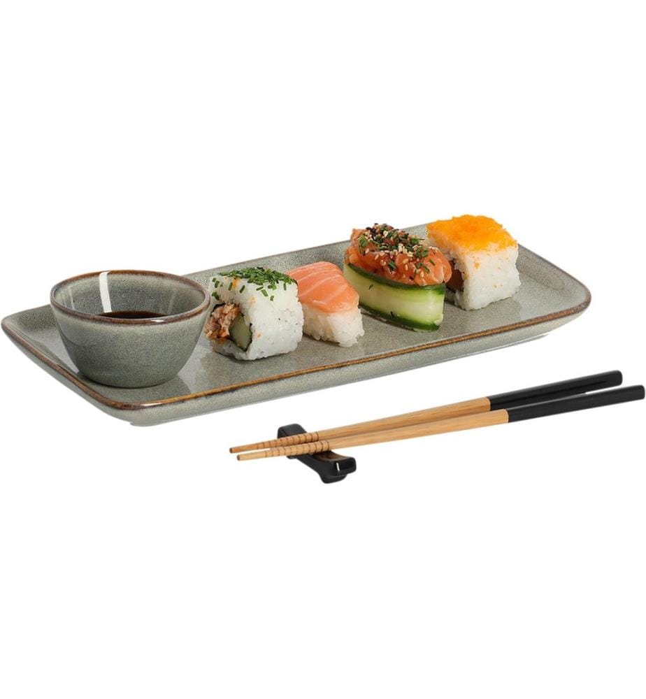 Zeller Present Set sushi 5 pezzi 21 x 24 cm
