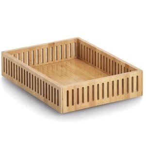Zeller Present Panier Bambus Brun