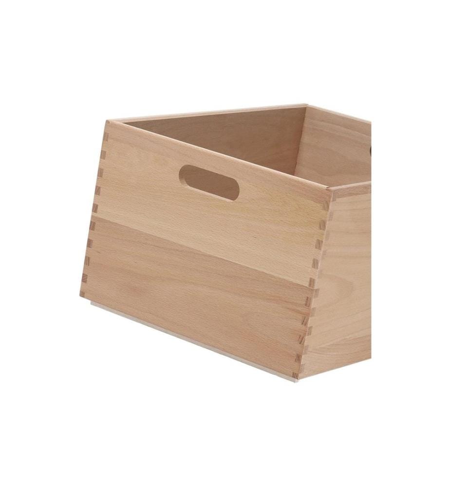 Zeller Present Caisse de rangement Hêtre Brun