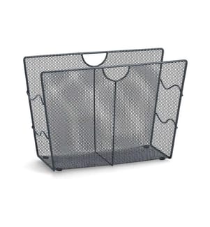 Zeller Present Porte-revues Porte-revues Mesh anthr. Anthracite