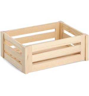 Zeller Present Caisse de rangement Moulures Brun