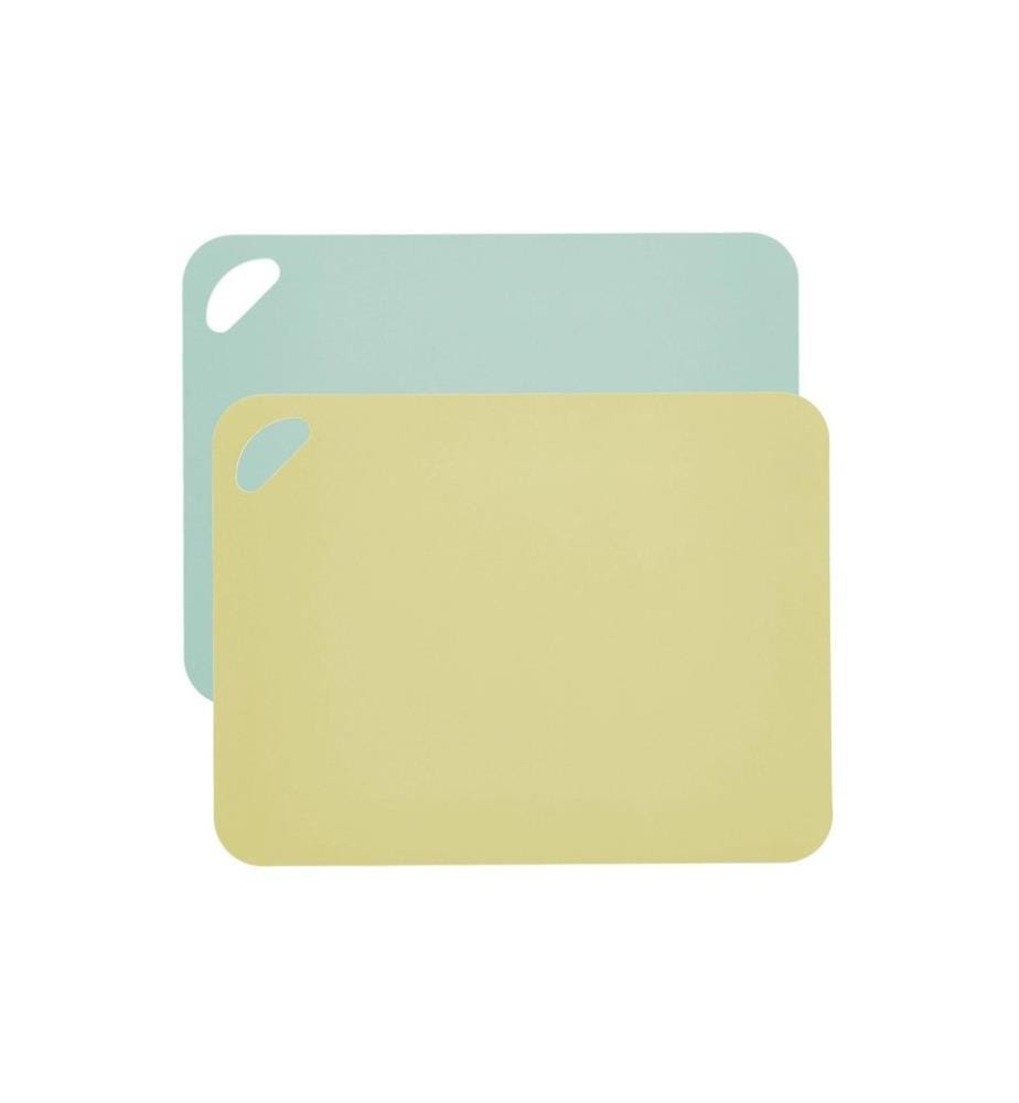 Zeller Present Kits de planches à découper Jaune/vert 29 cm  x 38 cm