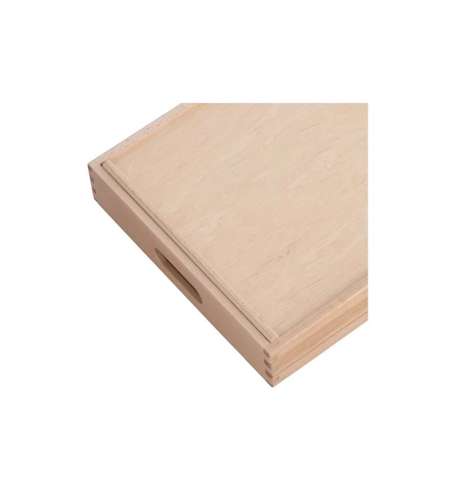 Zeller Present Caisse de rangement Hêtre Brun
