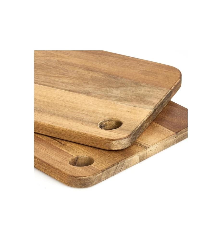 Zeller Present Cutting Board Acacia with Handle Hole 25 cm x 37 cm