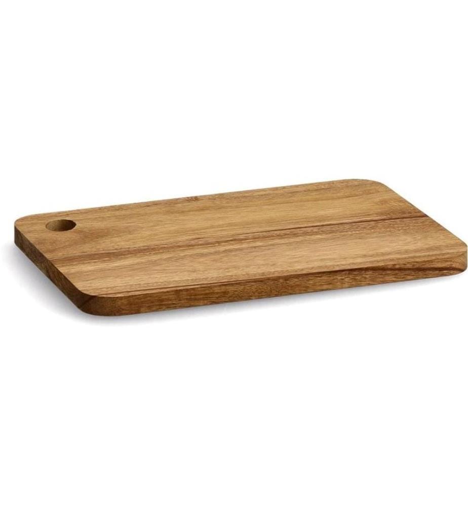 Zeller Present Cutting Board Acacia with Handle Hole 25 cm x 37 cm