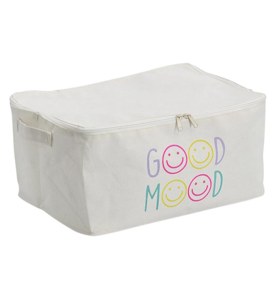 Zeller Present Aufbewahrungsbox Good Mood 39 x 29 x 18 cm