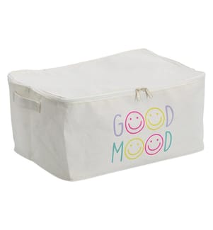 Zeller Present Boîte de rangement Good Mood 39 x 29 x 18 cm