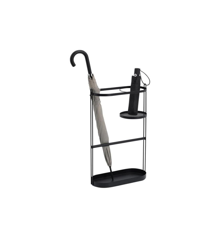 Zeller Present Porte-parapluies 35.8 x 16 x 57.2 cm, Noir