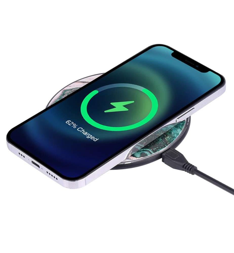 Induction Fast Charger - Marble Green