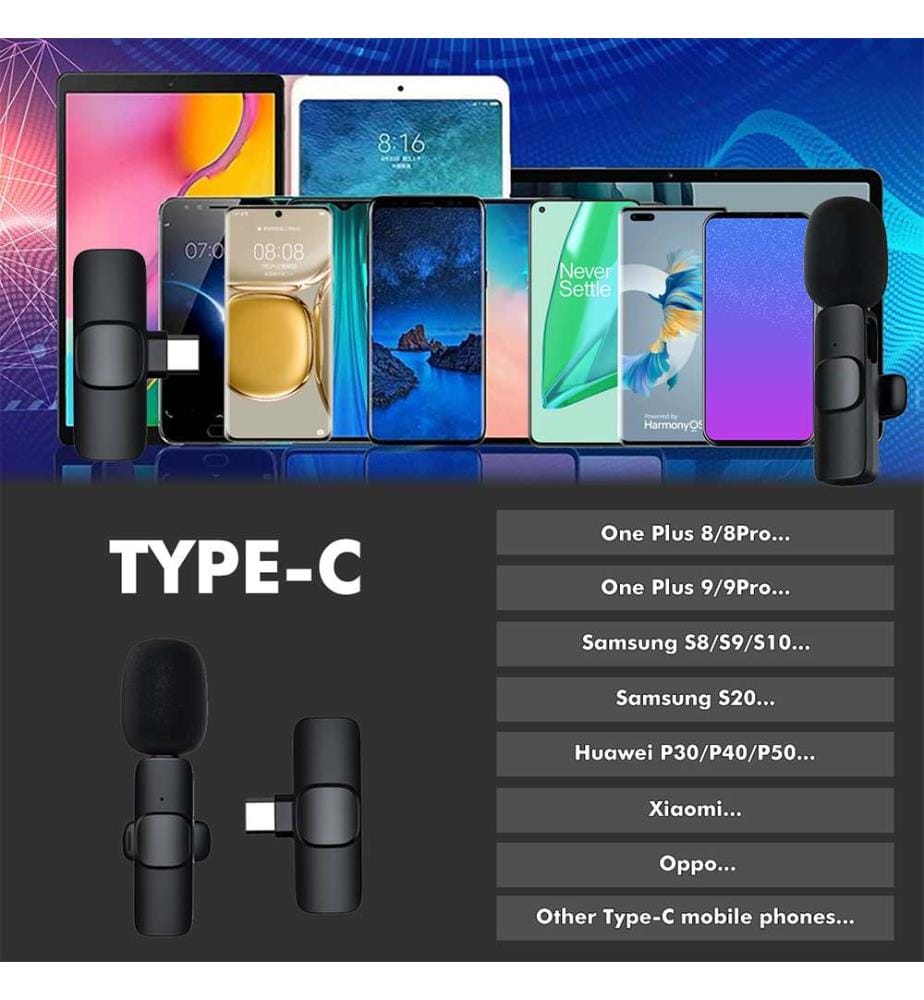 Microfono USB C - Nero