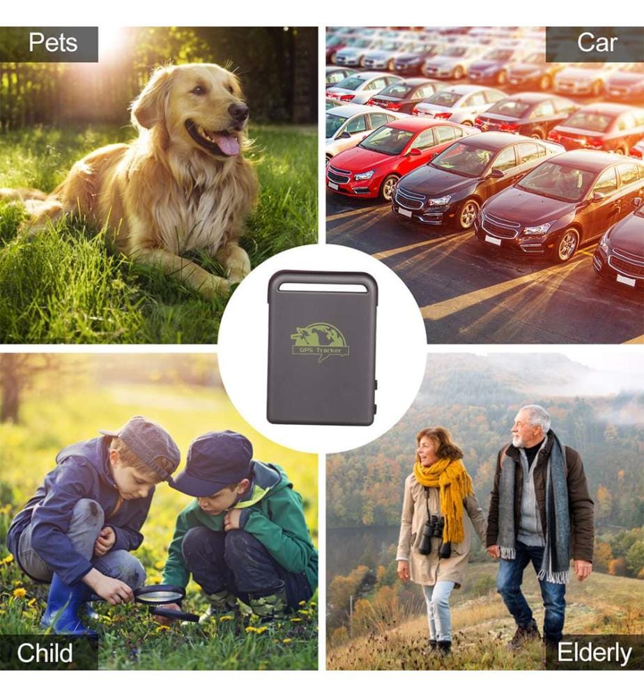 Localizzatore GPS con scheda SIM - Grigio