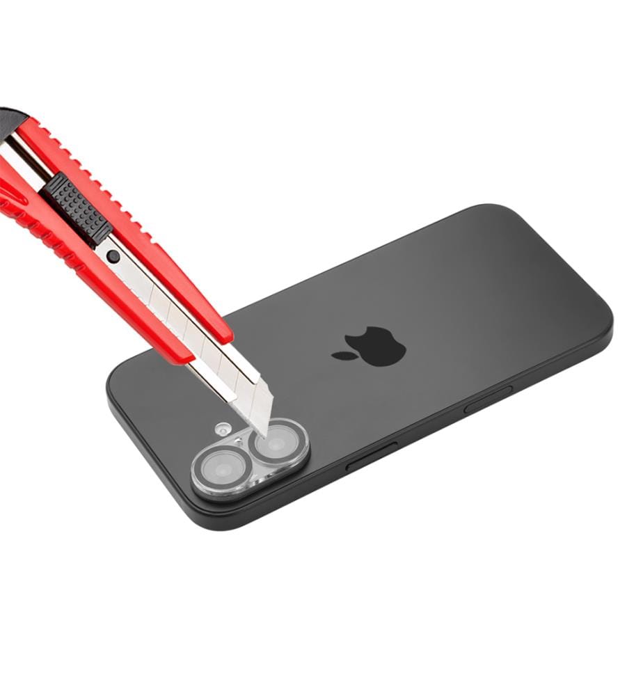 Objektivschutz für Iphone 16 - Schwarz