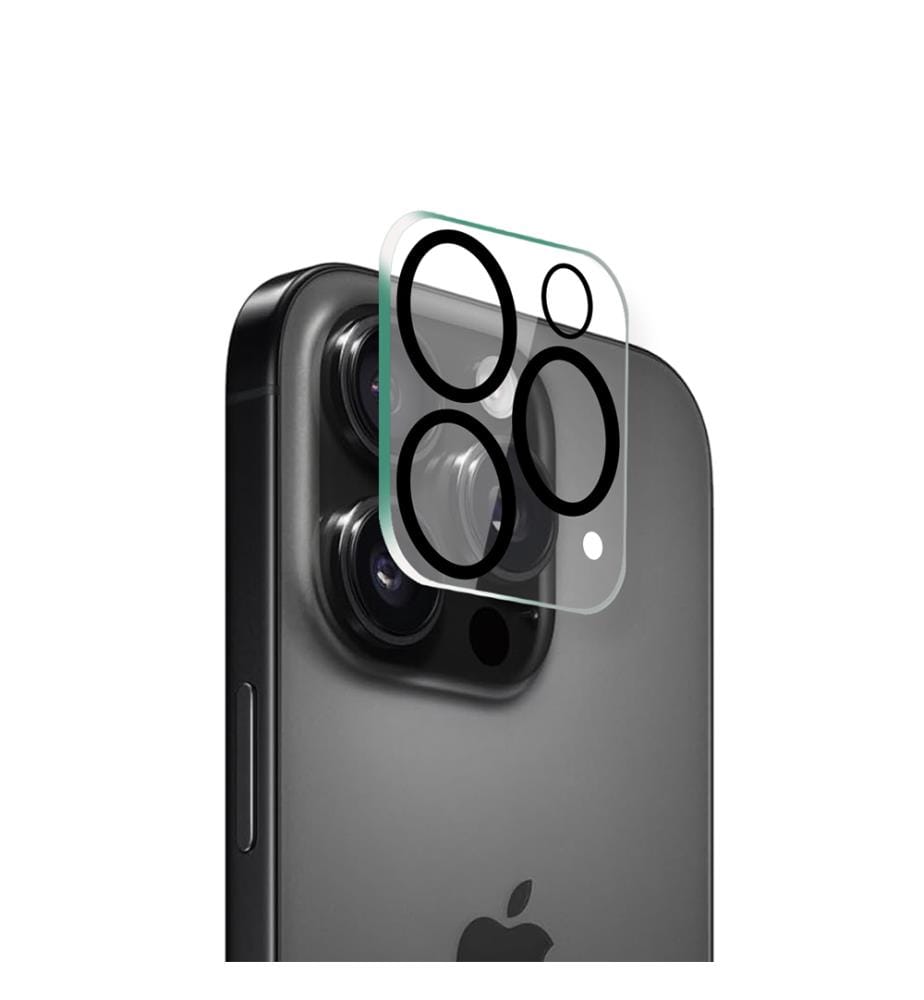 Iphone 16Pro kompatibler Objektivschutz - Schwarz