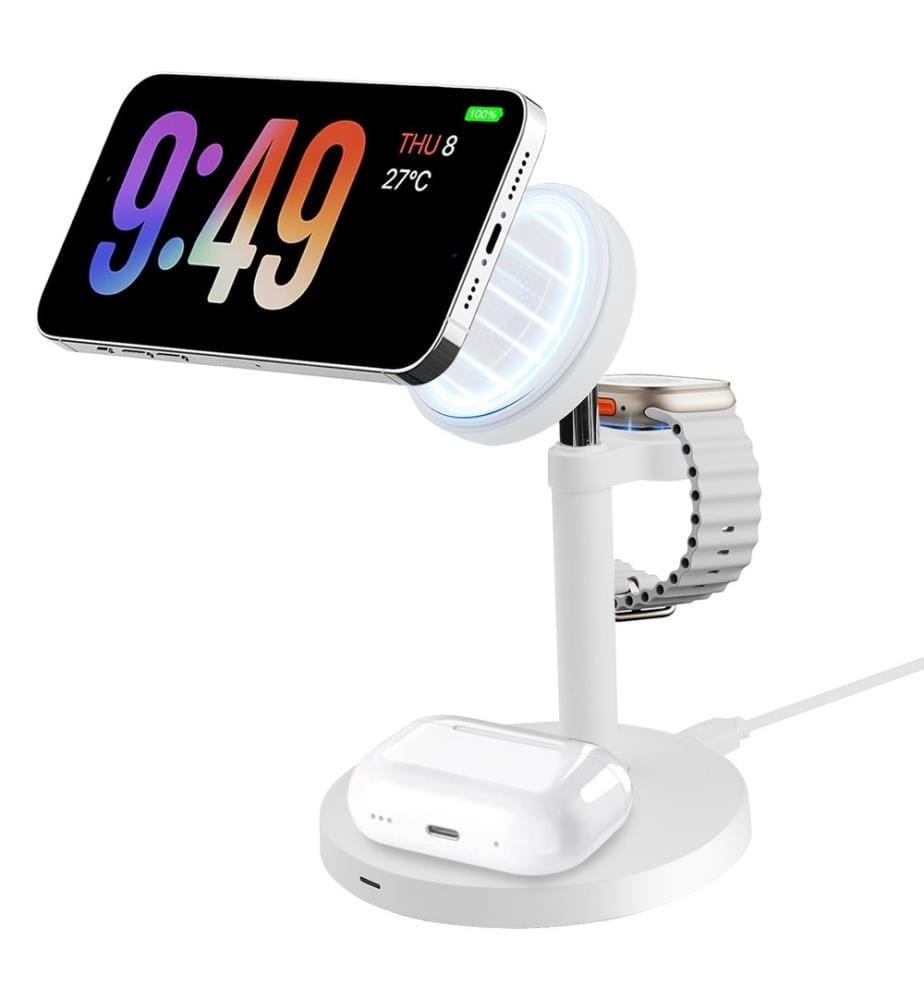 Platyne 3-In-1 Wireless Charging Station