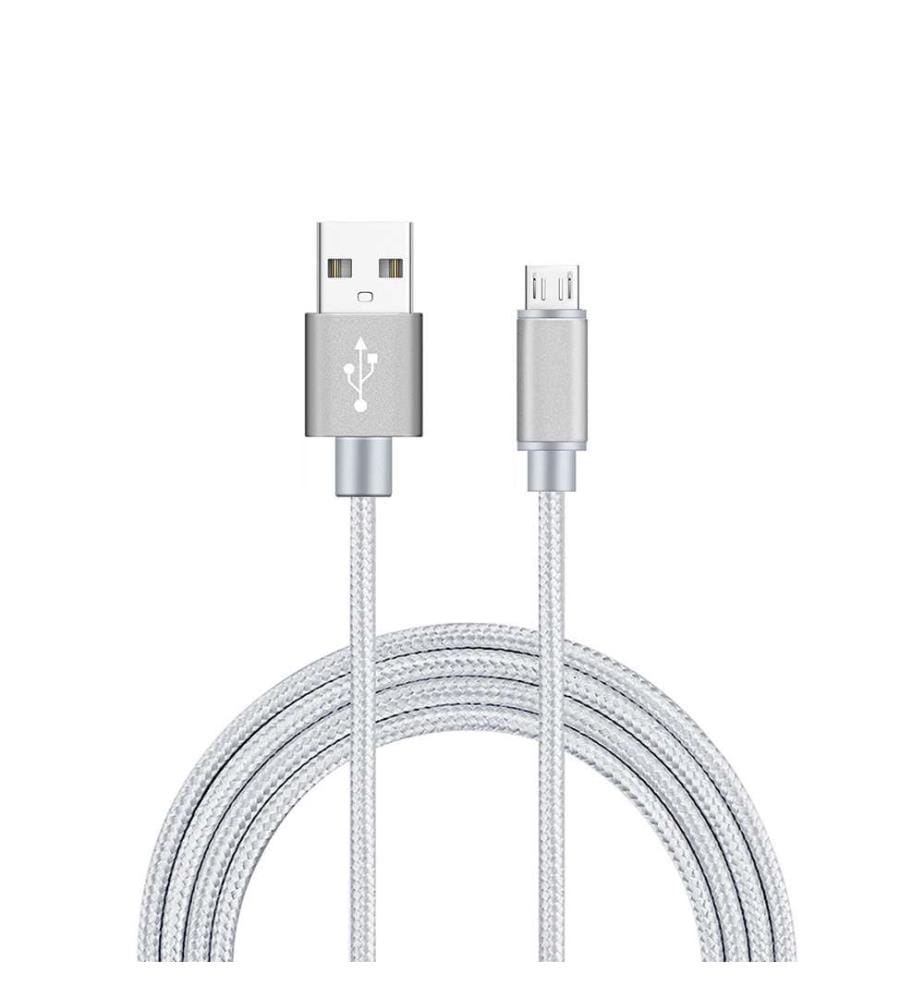 USB-zu-Mikro-USB-Kabel 1 Meter - Weiss