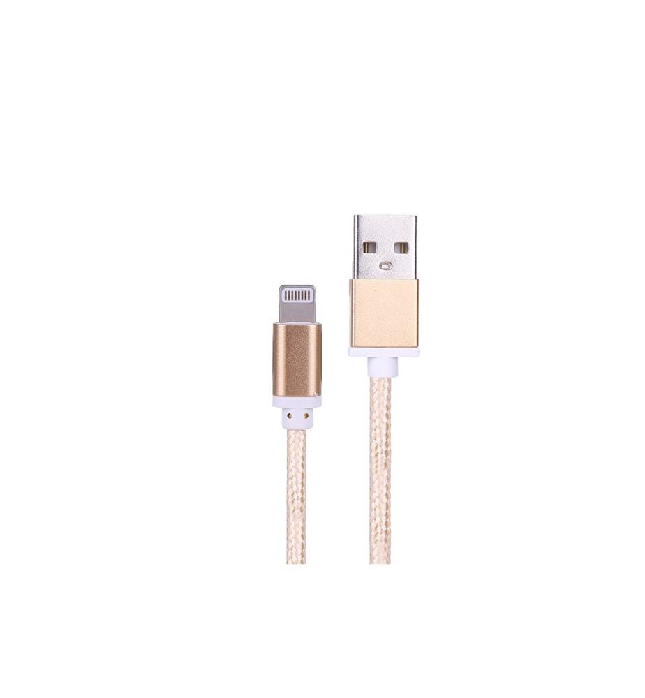USB-auf-Lightning-Kabel 1 Meter - Gold
