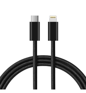 USB-C-Kabel - Lithening - Schwarz
