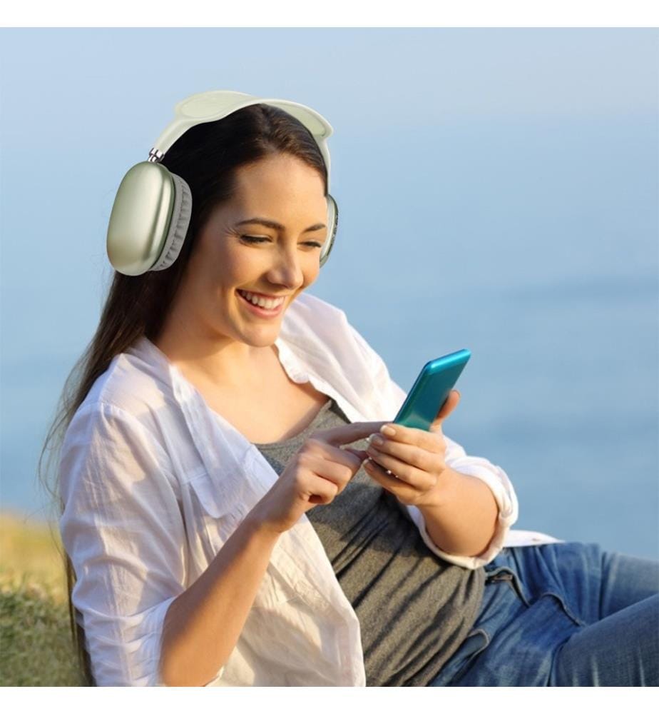 Wireless Bluetooth headphones - Green