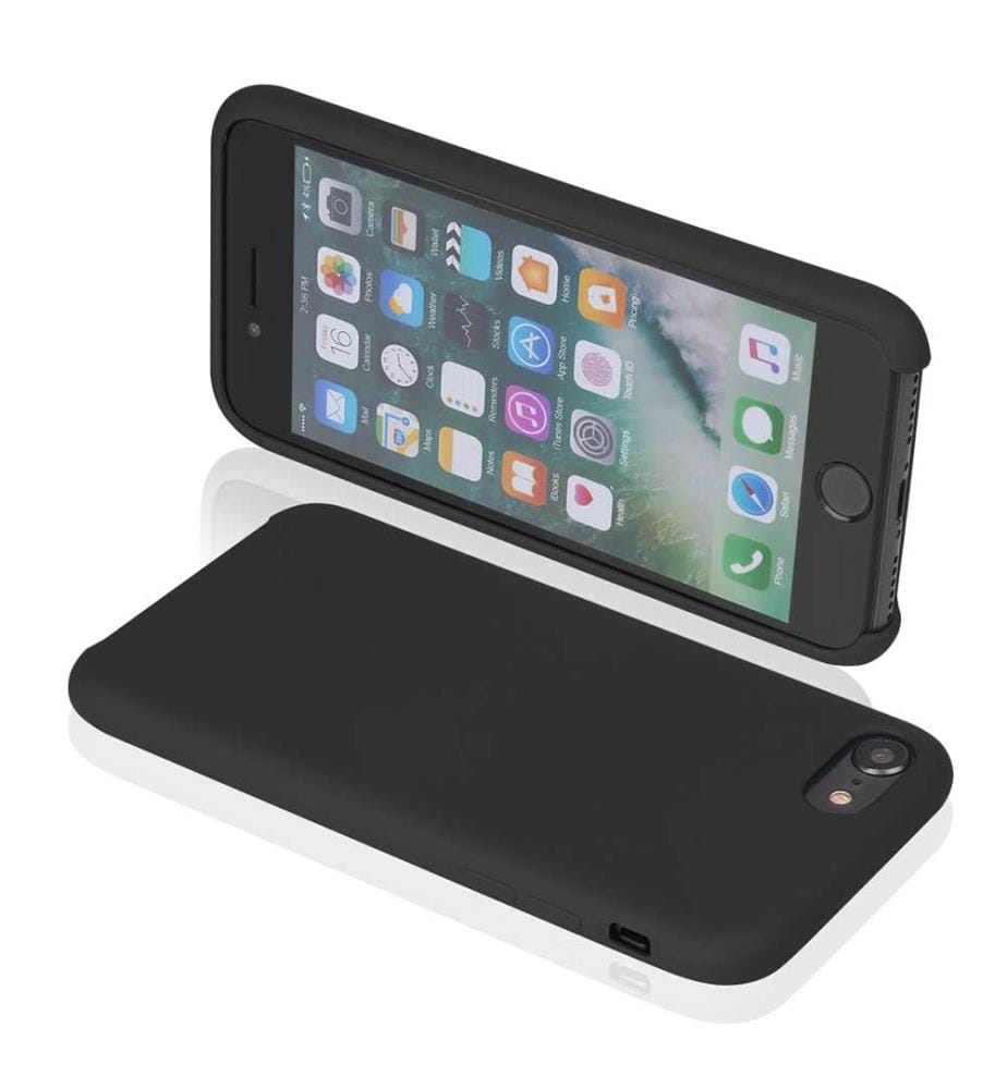 Hard Silicone Case for iPhone 7/8 - Black