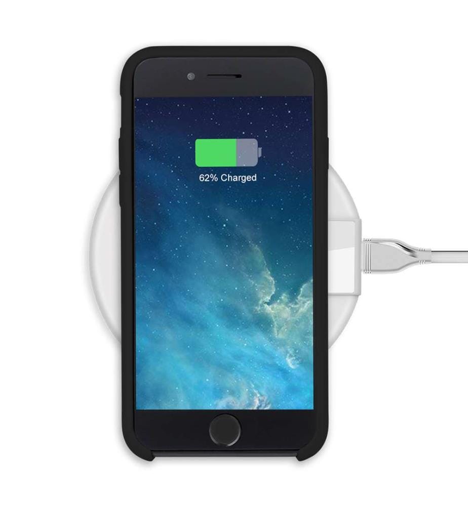 Hard Silicone Case for iPhone 7/8 - Black