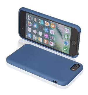 Hard Silicone Case for iPhone 7/8 - Cobalt Blue
