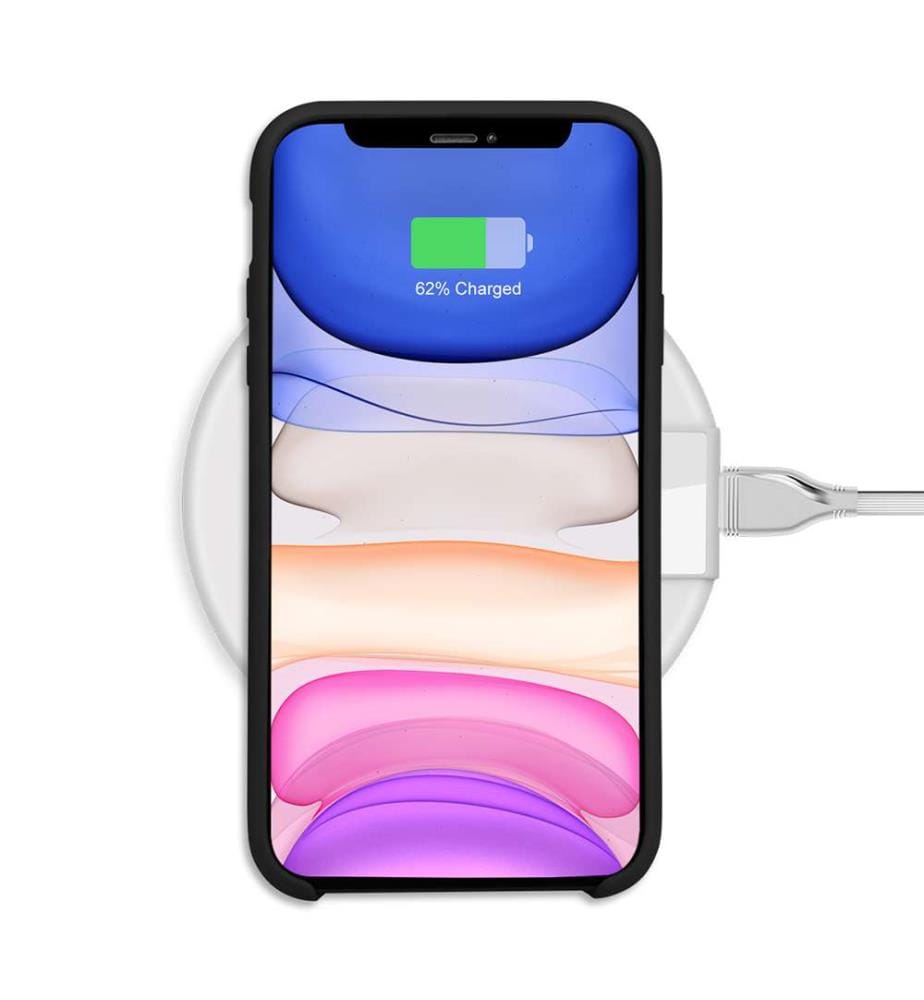 Hard Silicone Case for iPhone 11 - Black
