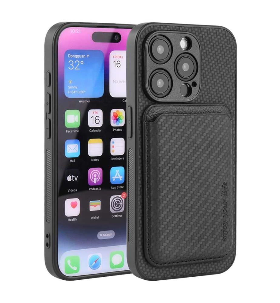Magsafe Cover Kompatibel mit Iphone 15Pro - Schwarz