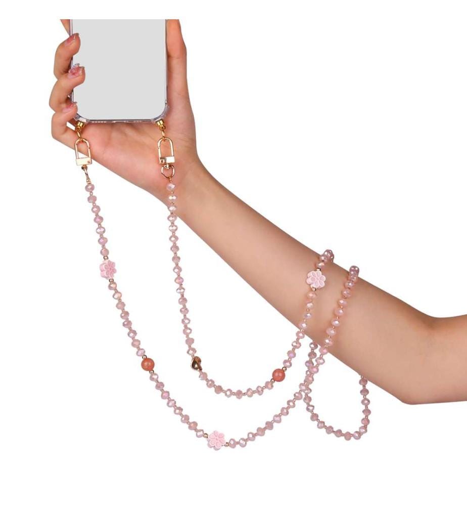 Telefonschmuck - Rosa