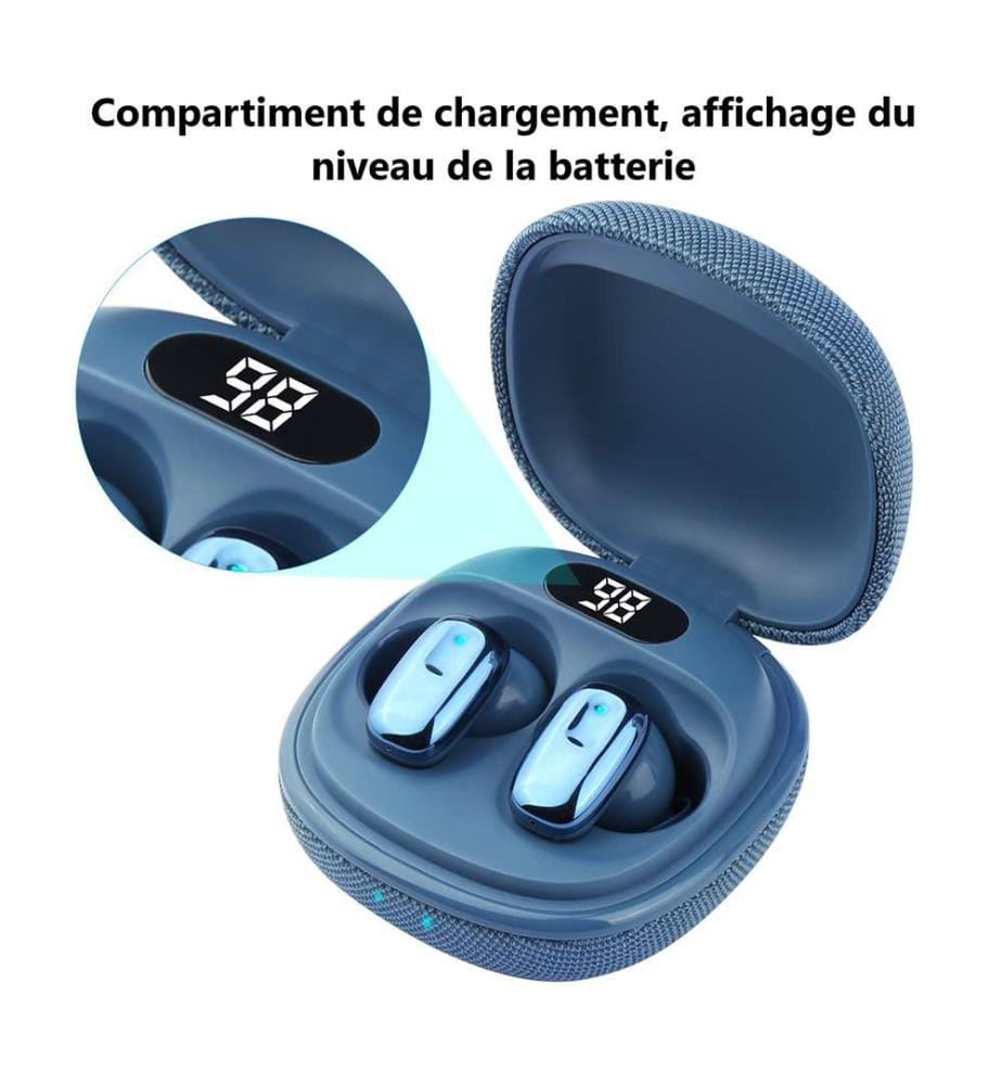 Ecouteurs Bluetooth Avec Reduction de Bruit - Noir