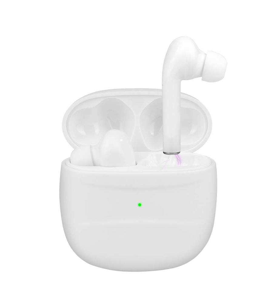 Ecouteurs Tactiles Bluetooth V5.0+Edr et Micro Integre - Blanc