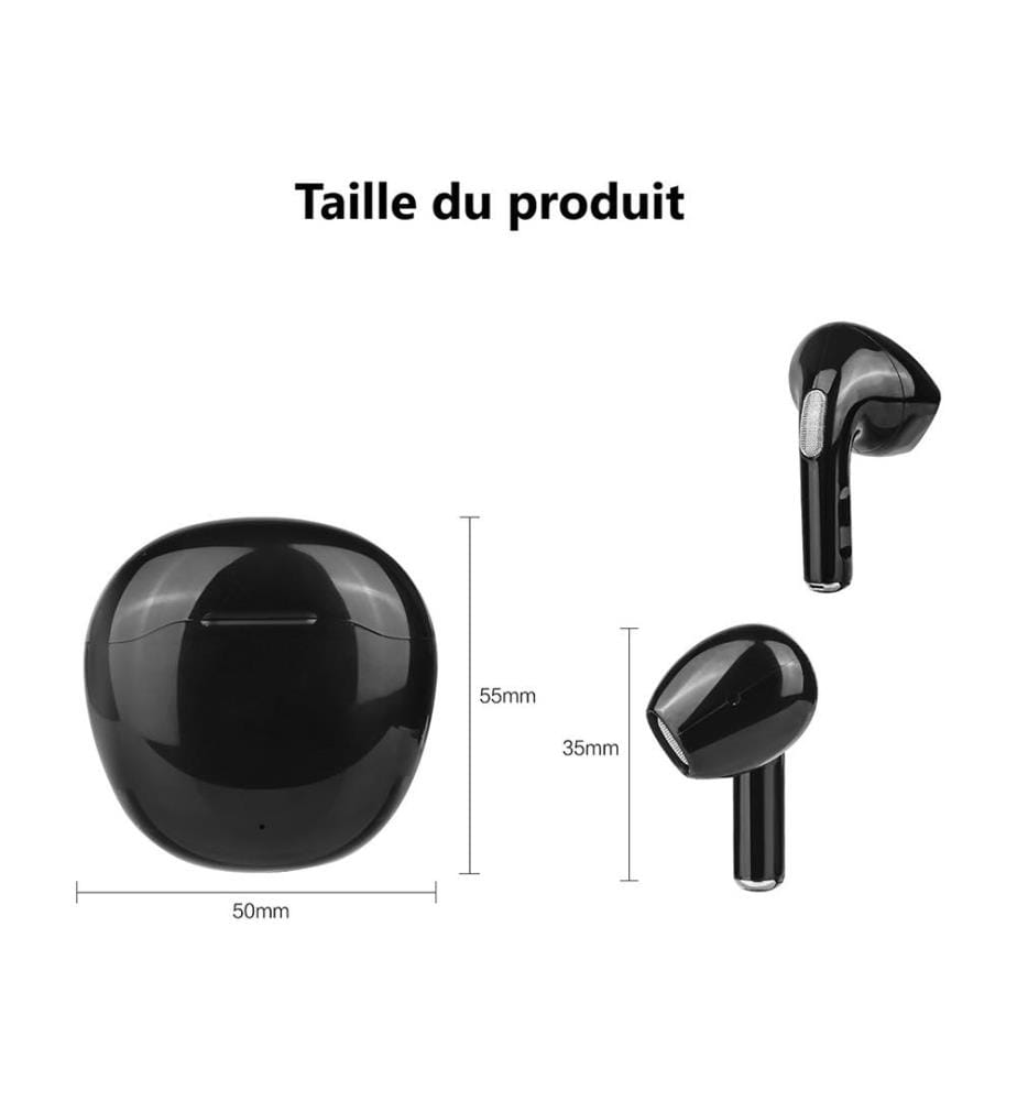 Cuffiette Bluetooth - Nero