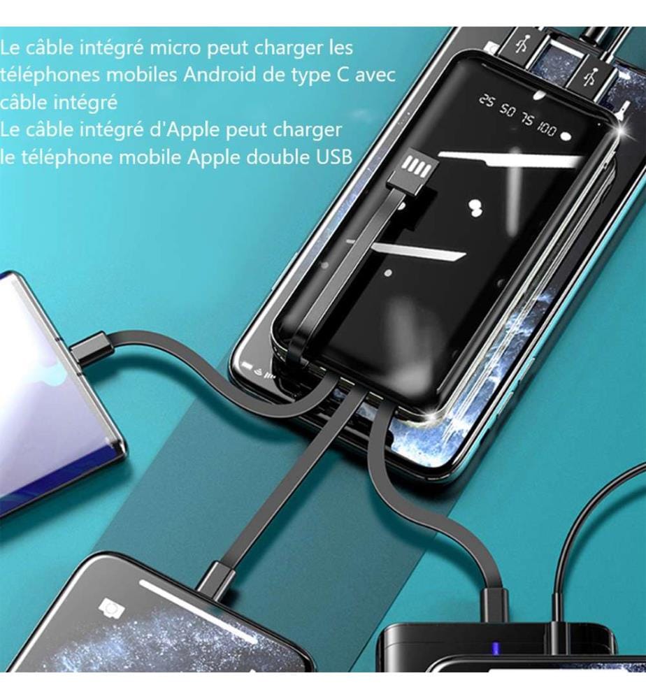 Power Bank 10000 Mah - Schwarz