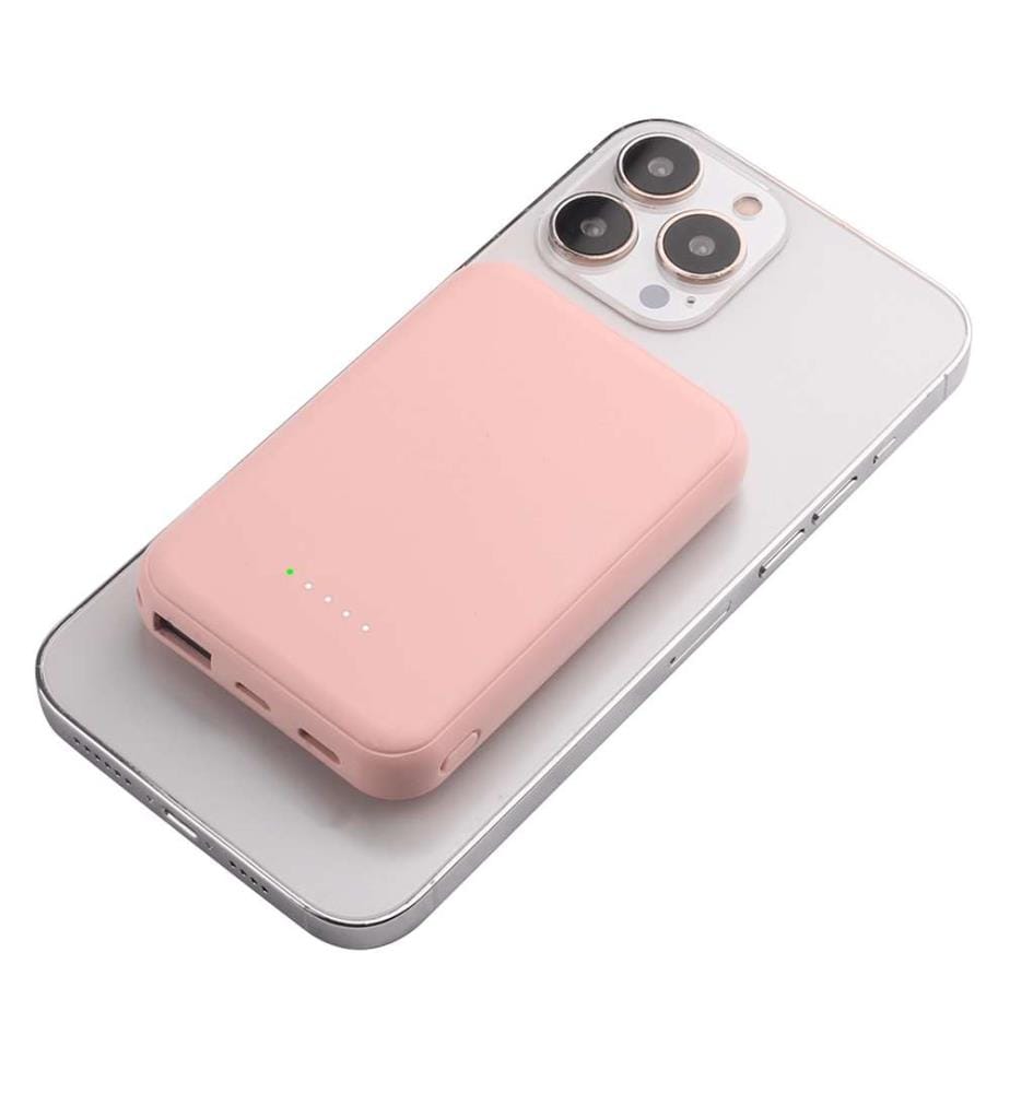 Magsafe Externe Batterie 5000 Mah - Rosa
